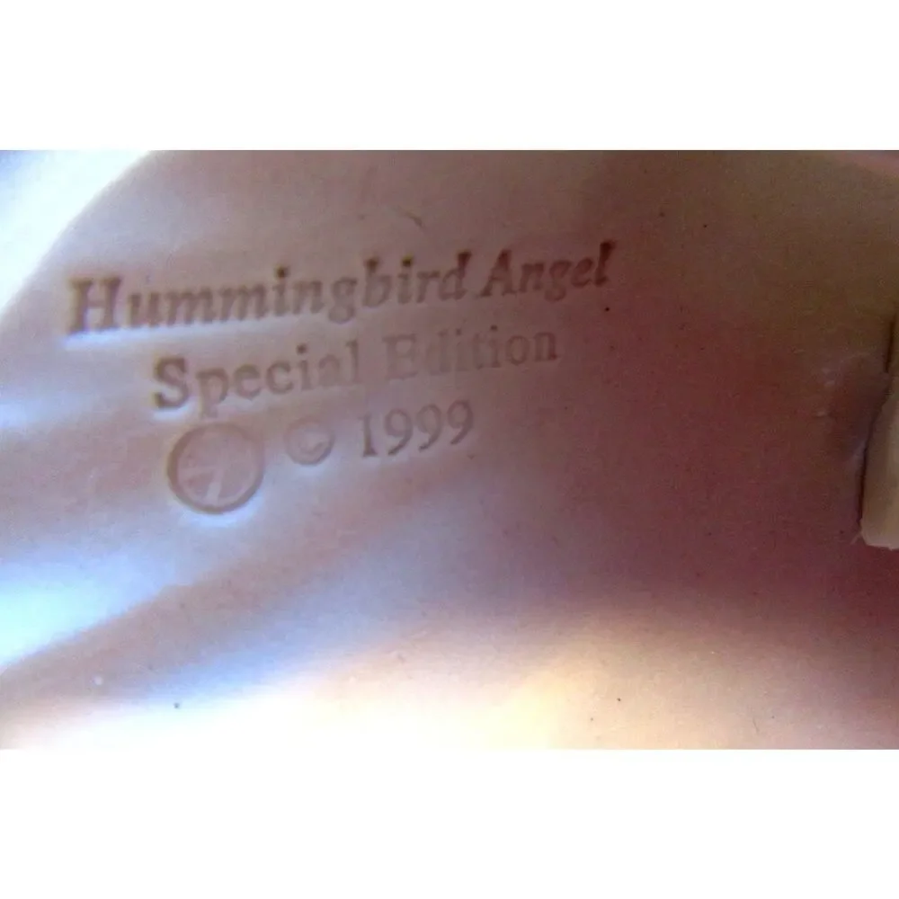 Margaret Furlong Special Edition 4" Hummingbird Angel 1999 - Picture 9 of 9